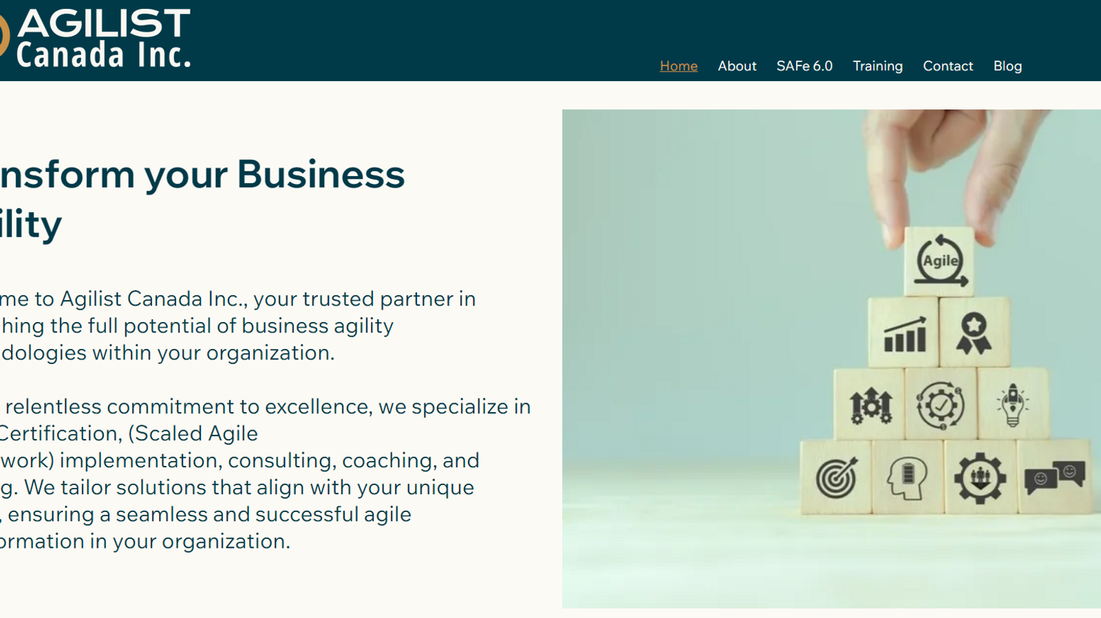 See the difference! Our first Wix Studio website build.